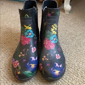 london fog rain boots